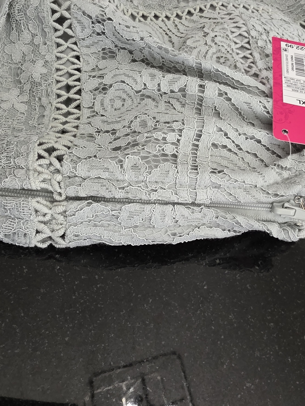 Xhilaration Mint Green Lace Sleeveless Crop Camisole - Picture 7 of 7